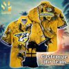 Nashville Predators NHL For Sports Fan 3D Printed Hawaiian Beach Shirt