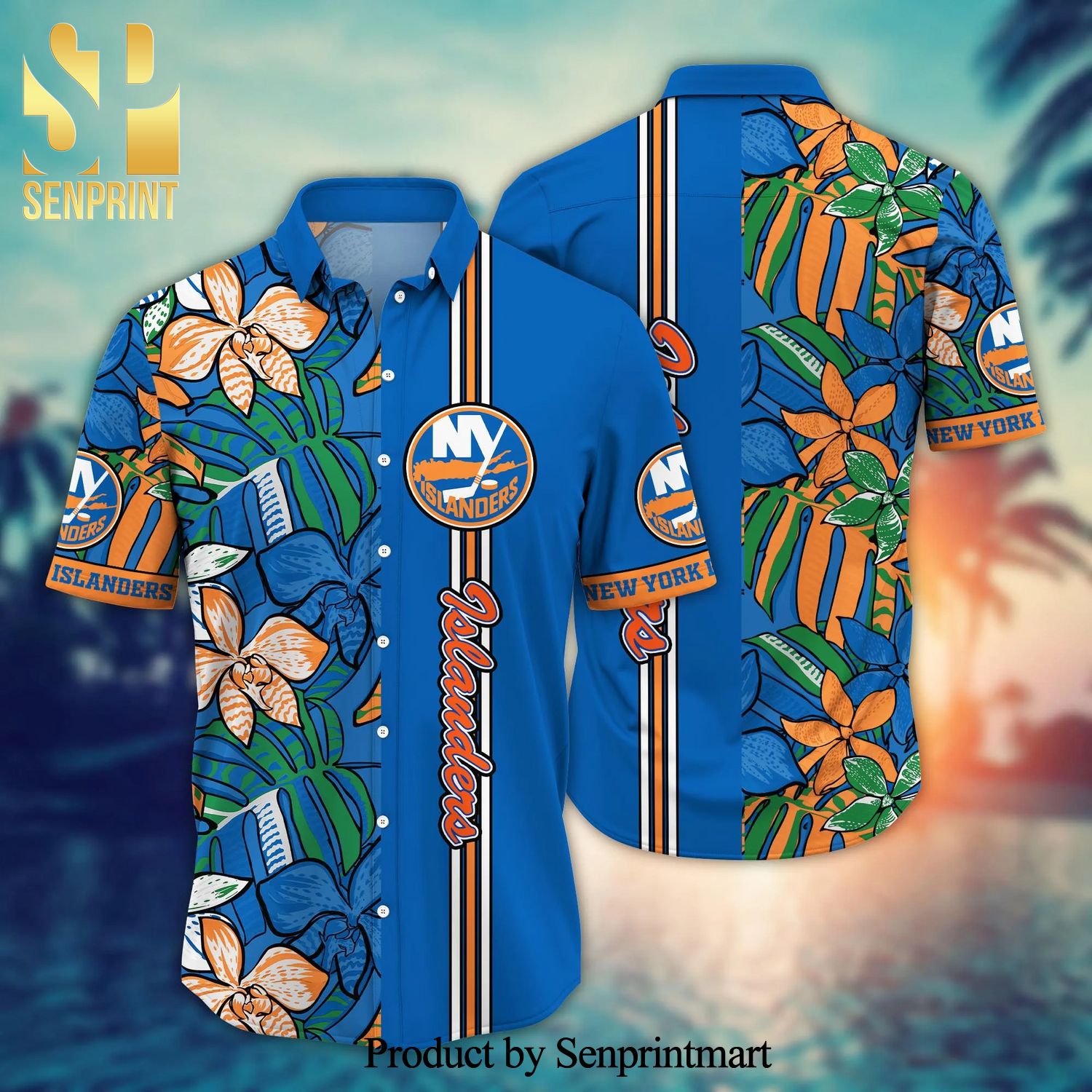 New York Islanders NHL For Sports Fan 3D Full Printed Hawaiian Shirt