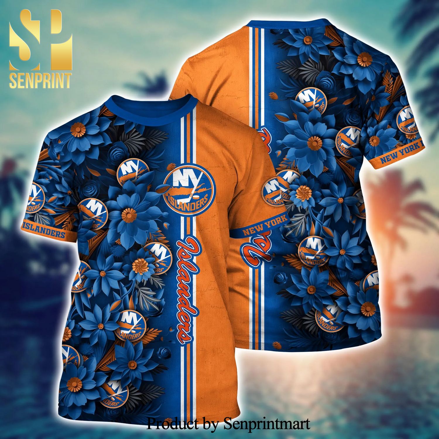 New York Islanders NHL For Sports Fan Flower Hawaiian Shirt - Senprintmart  Store