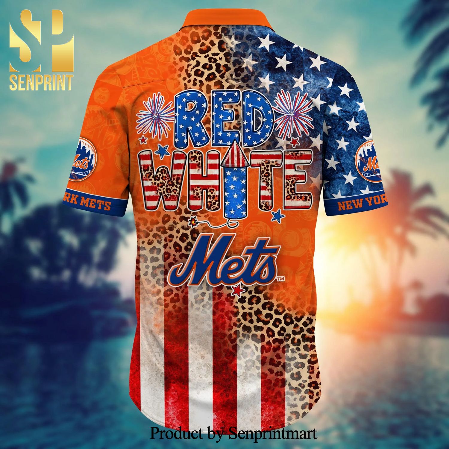 New York Mets MLB Hawaiian Shirt 4th Of July Independence Day Best