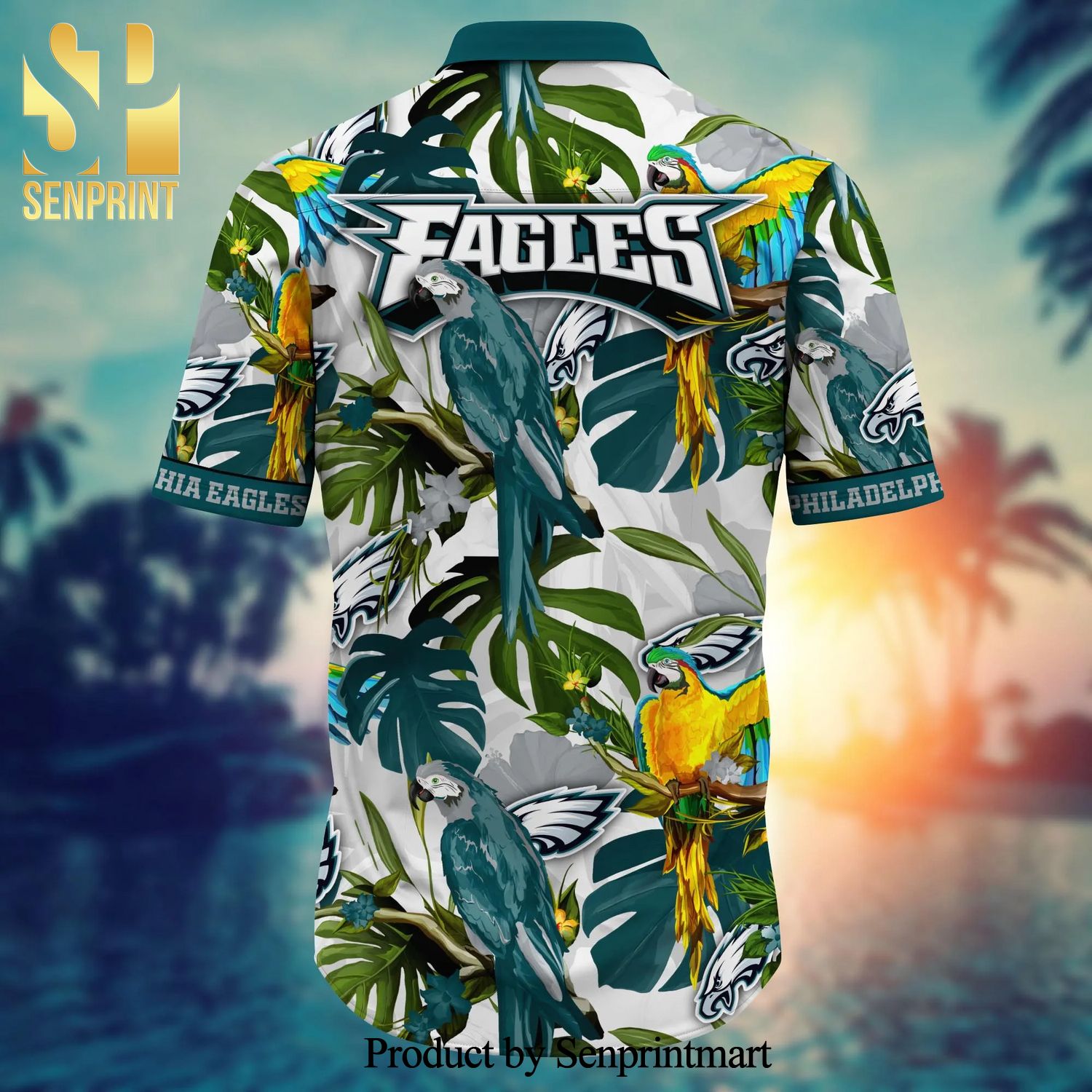Philadelphia Eagles NFL For Sports Fan Tropical Hawaiian Shirt