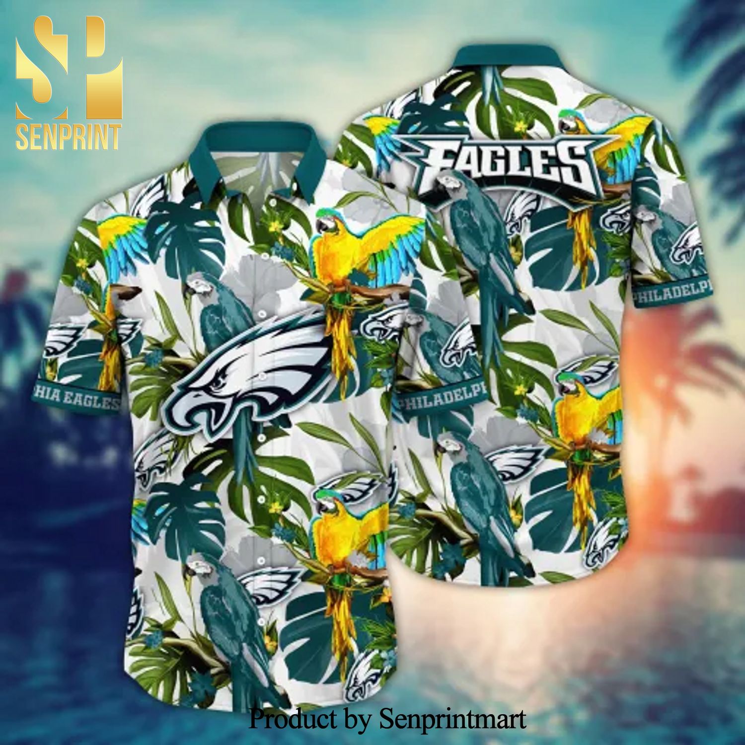 Philadelphia Eagles NFL For Sports Fan Tropical Hawaiian Shirt