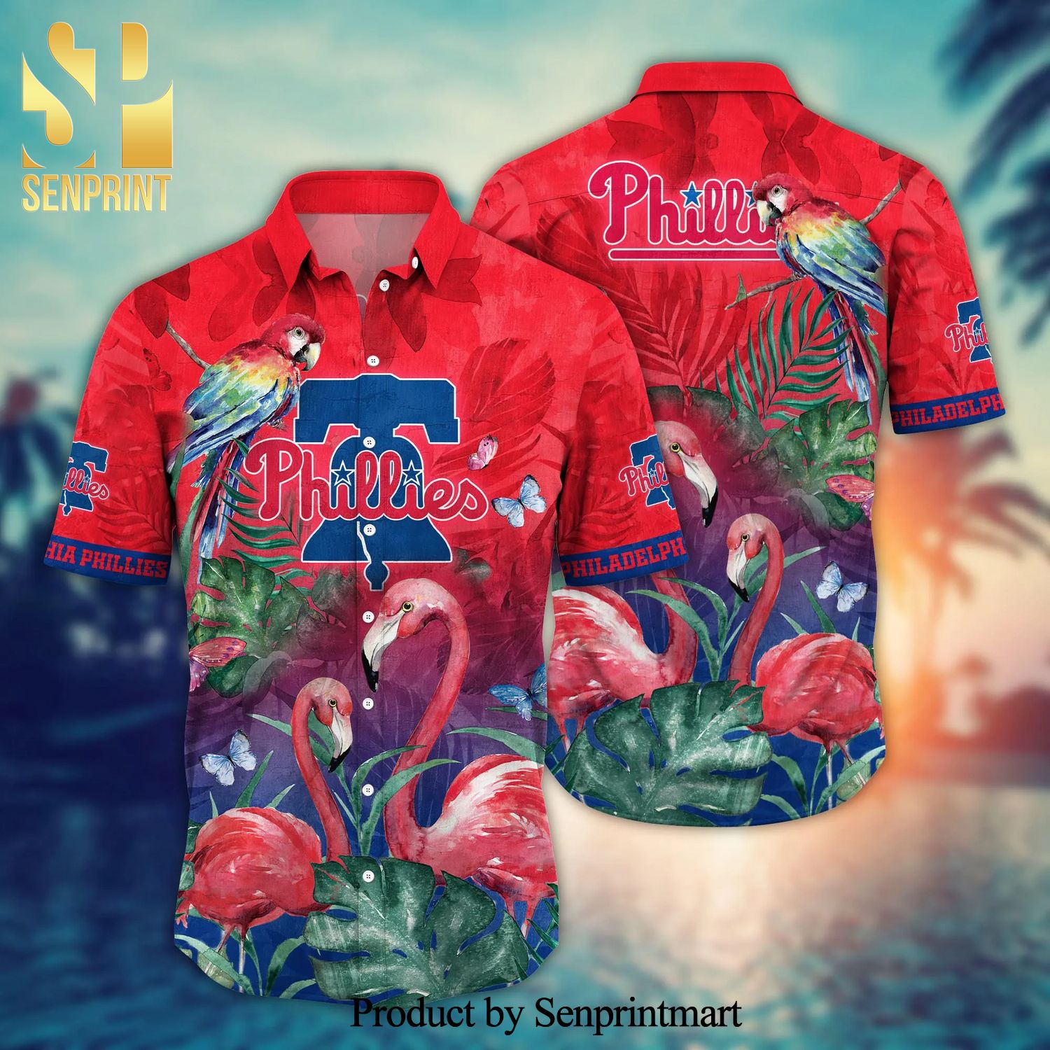Philadelphia Phillies MLB For Sports Fan All Over Print Hawaiian Beach Shirt