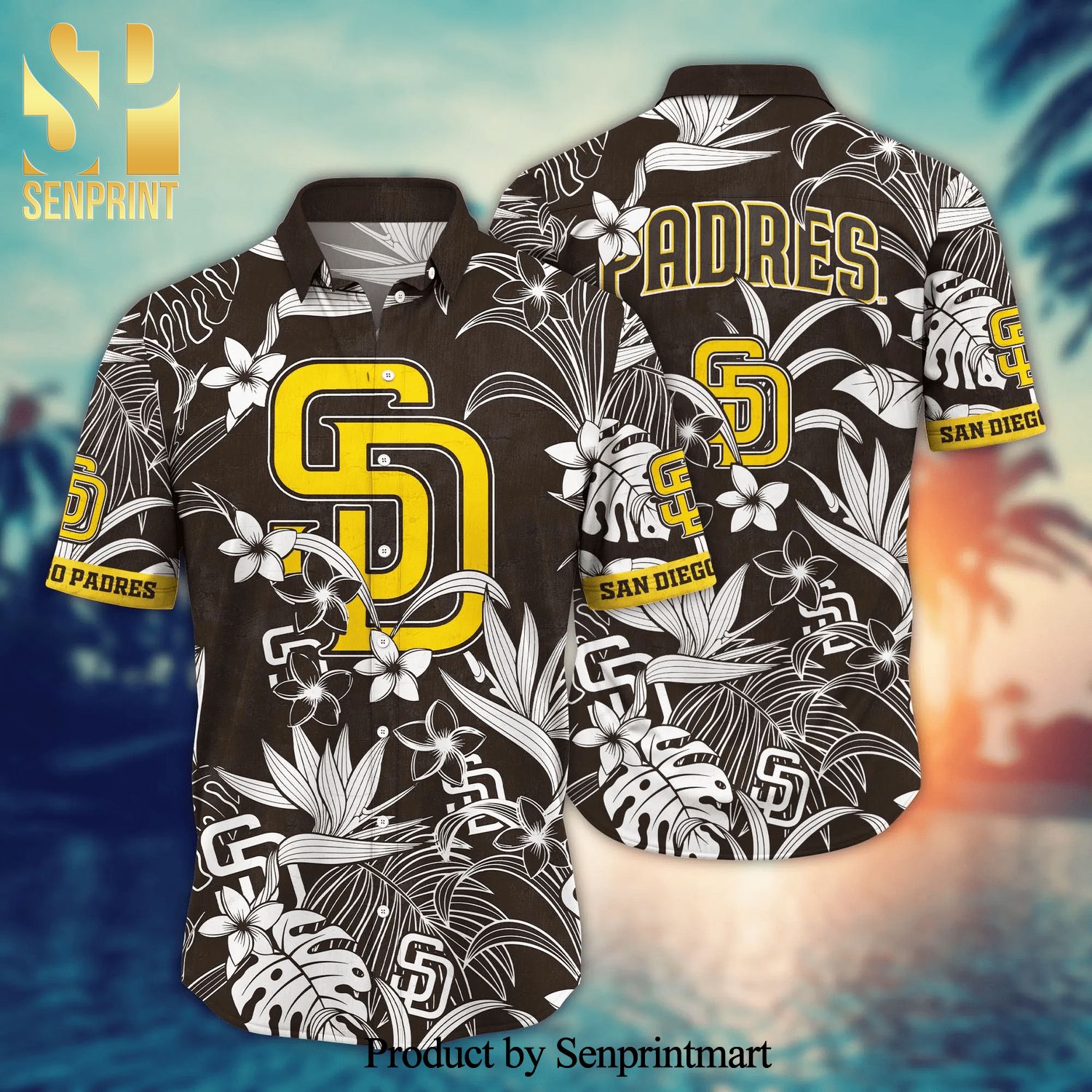 San Diego Padres MLB For Sports Fan 3D Hawaiian Shirt