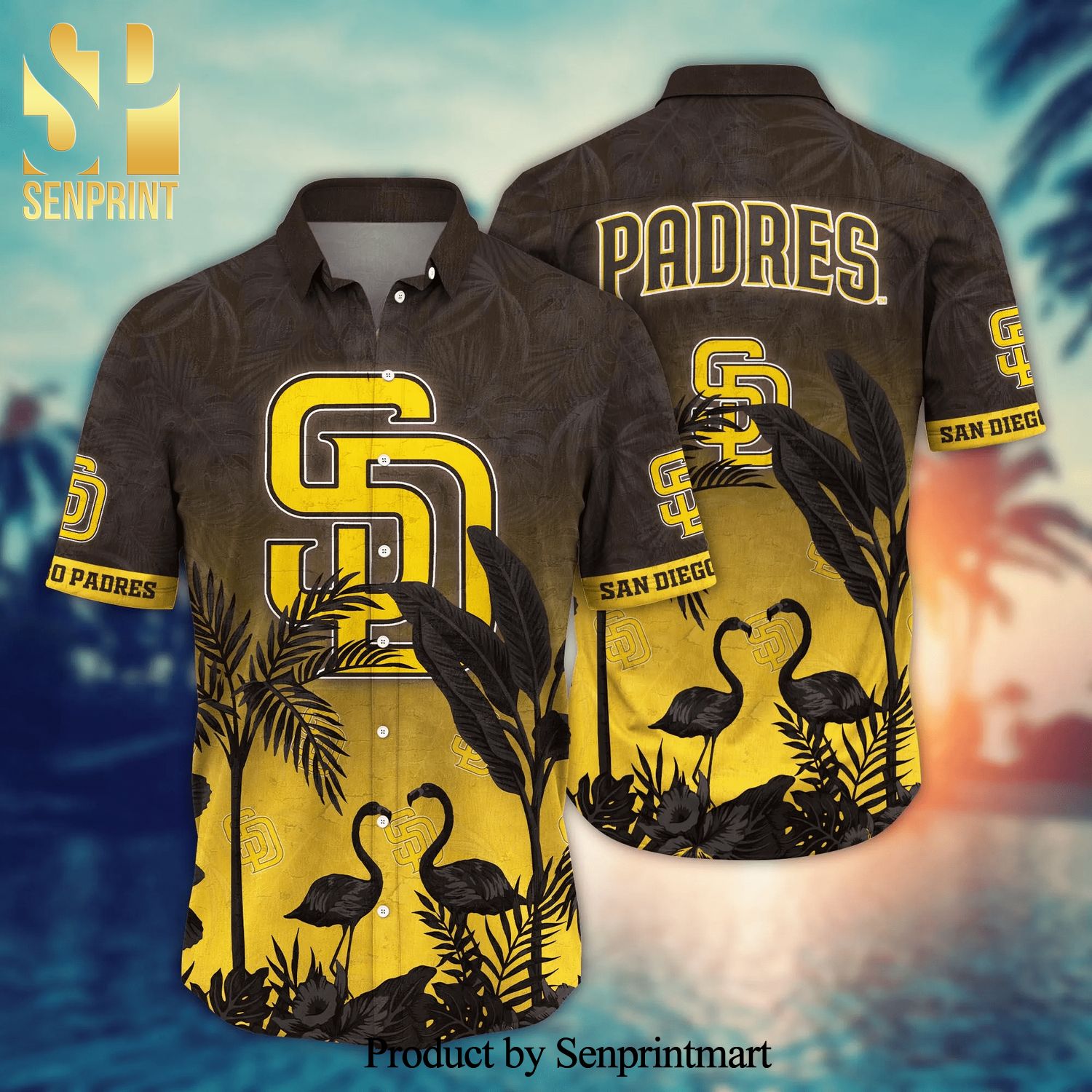 San Diego Padres MLB For Sports Fan Unisex Hawaiian Shirt