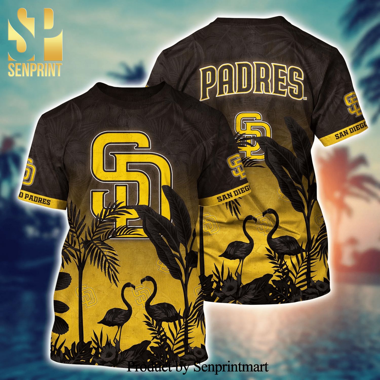 San Diego Padres MLB Summer 3D Hawaiian Shirt Gift For Men And