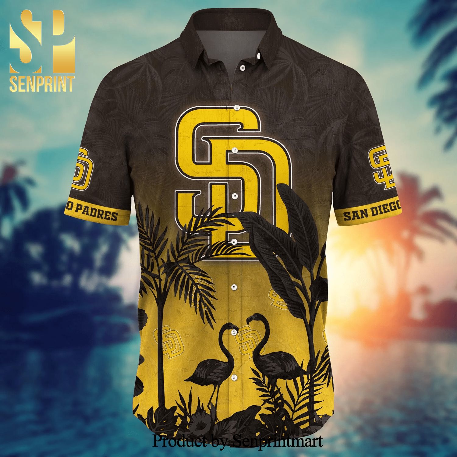 San Diego Padres MLB For Sports Fan Pattern Hawaiian Beach Shirt -  Senprintmart Store