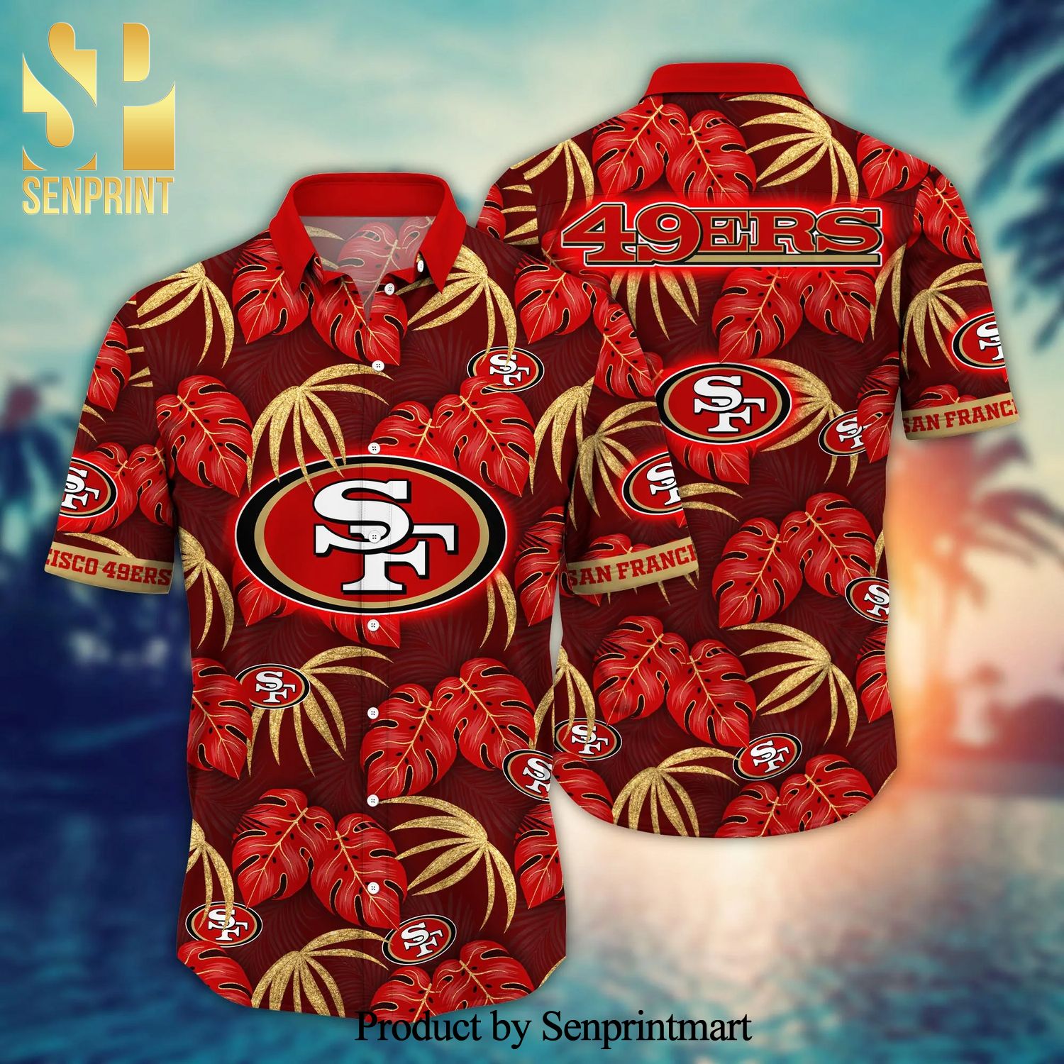 San Francisco 49ers NFL For Sports Fan 3D Full Printing Hawaiian Shirt -  Senprintmart Store