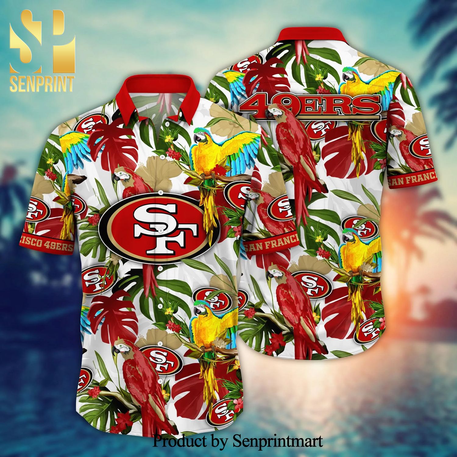 San Francisco 49ers NFL For Sports Fan Flower Hawaiian Style Shirt