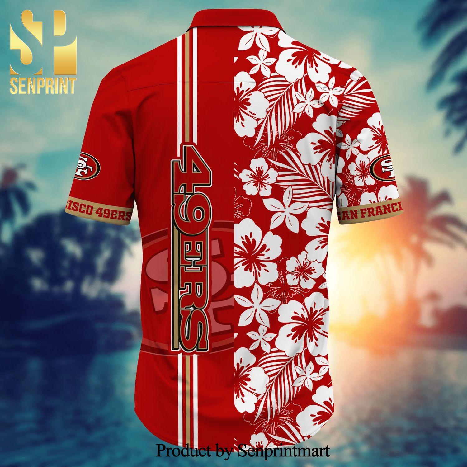 San Francisco 49ers NFL For Sports Fan Full Printed Hawaiian Shirt