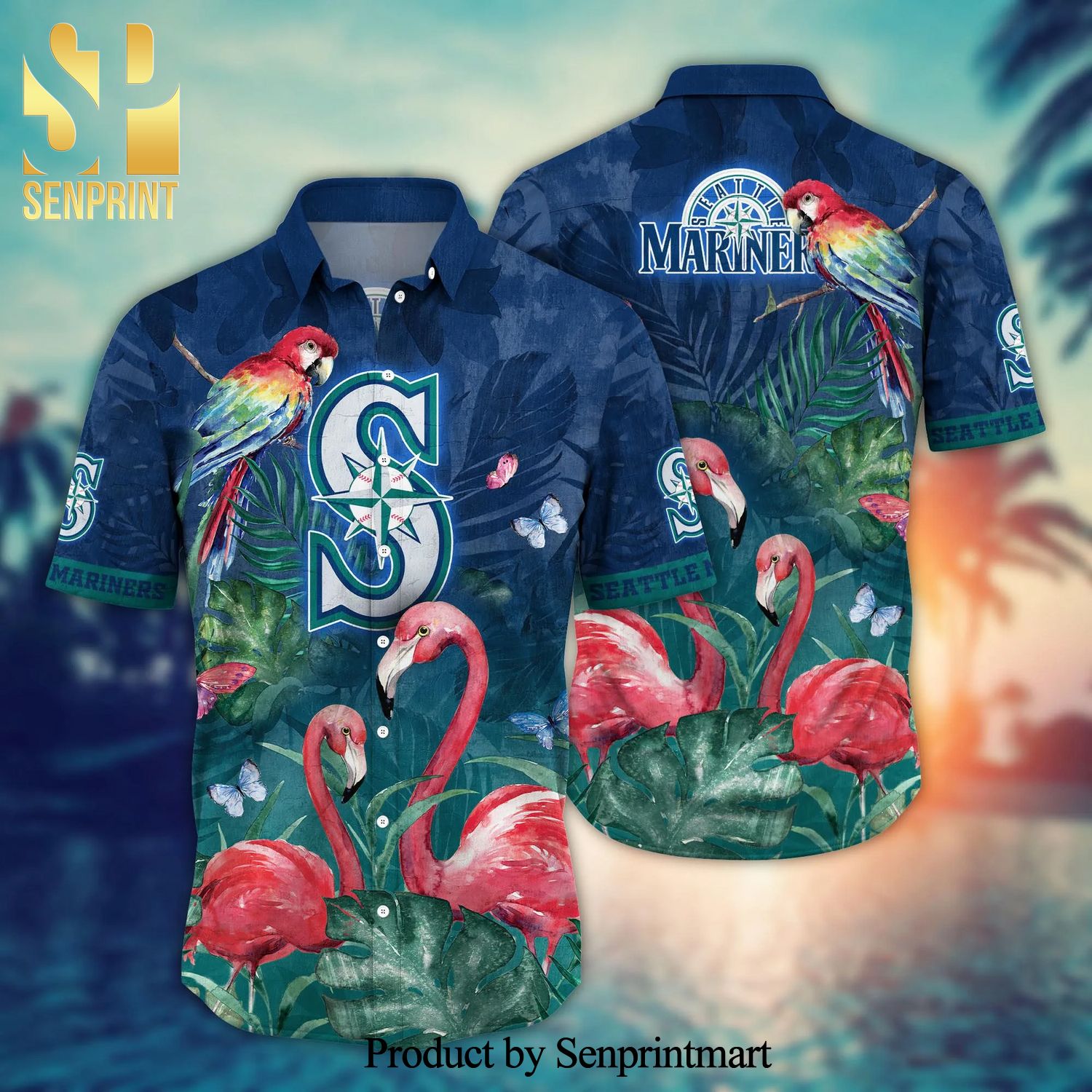 Seattle Mariners MLB For Sports Fan Floral Hawaiian Style Shirt