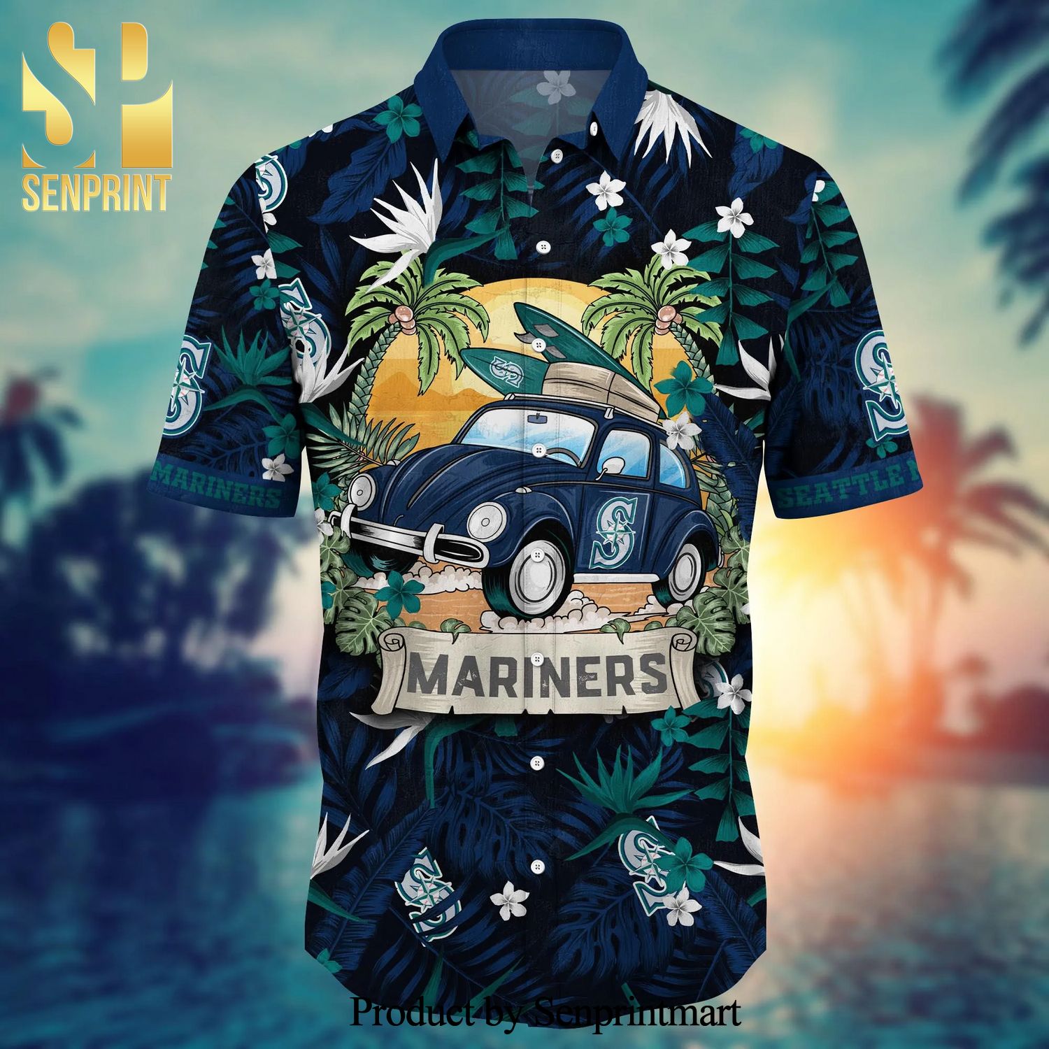 Seattle Mariners MLB For Sports Fan Pattern Hawaiian Shirt - Senprintmart  Store