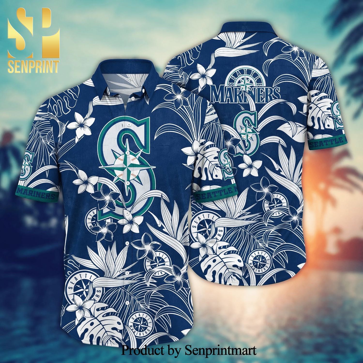 Seattle Mariners MLB Summer 3D Hawaiian Shirt Gift For Men And