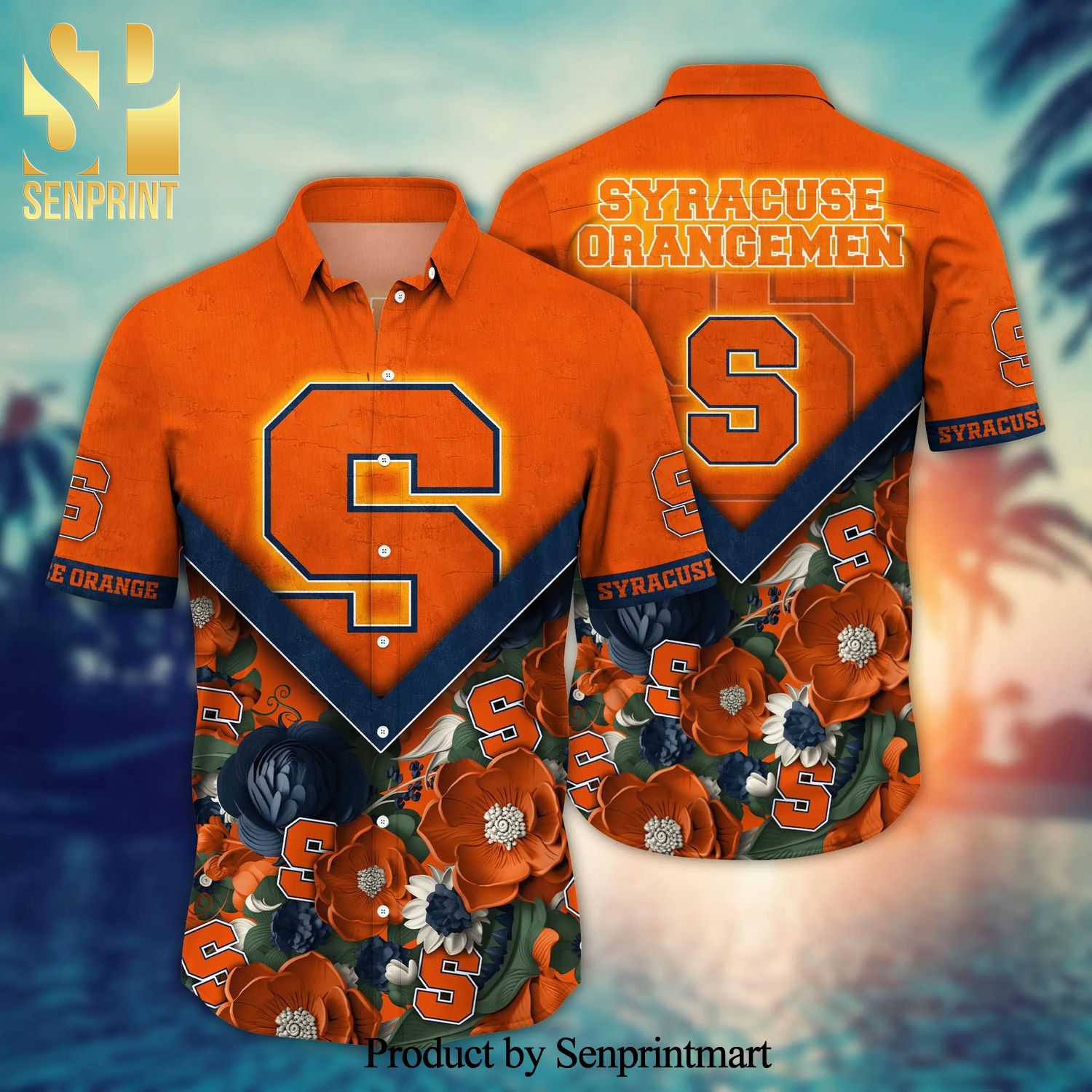 Syracuse Orange NCAA For Sports Fan Summer Hawaiian Beach Shirt