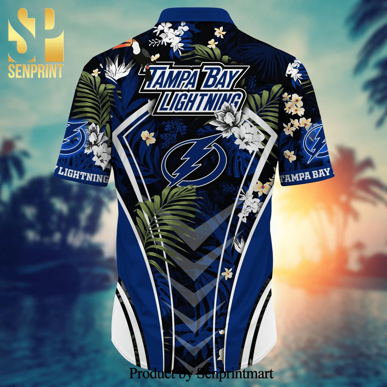 Tampa Bay Lightning NHL For Sports Fan Flower Hawaiian Beach Shirt
