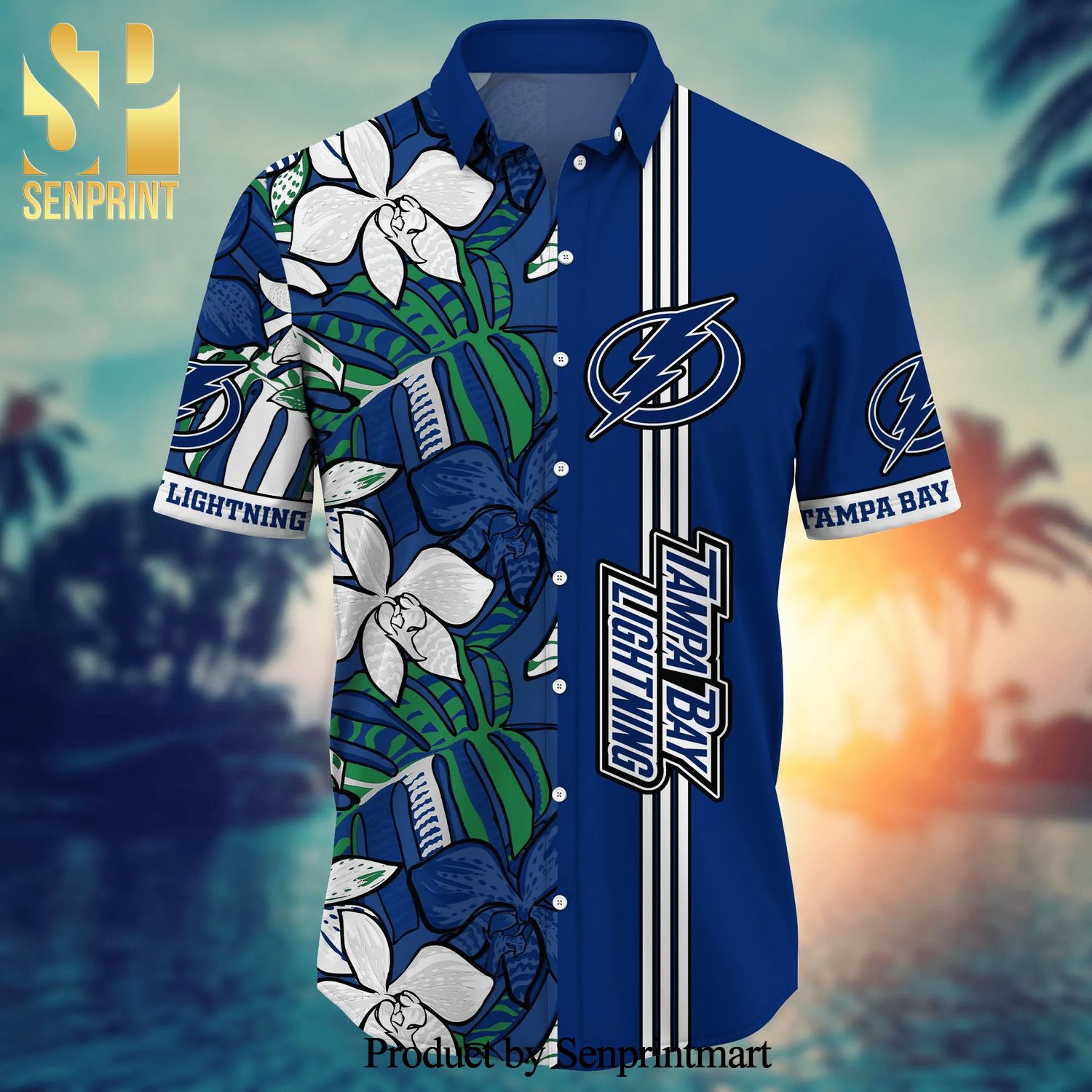 Tampa Bay Lightning NHL Flower Hawaiian Shirt For Men Women Gift