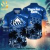 Tampa Bay Rays MLB For Sports Fan Flower Hawaiian Shirt