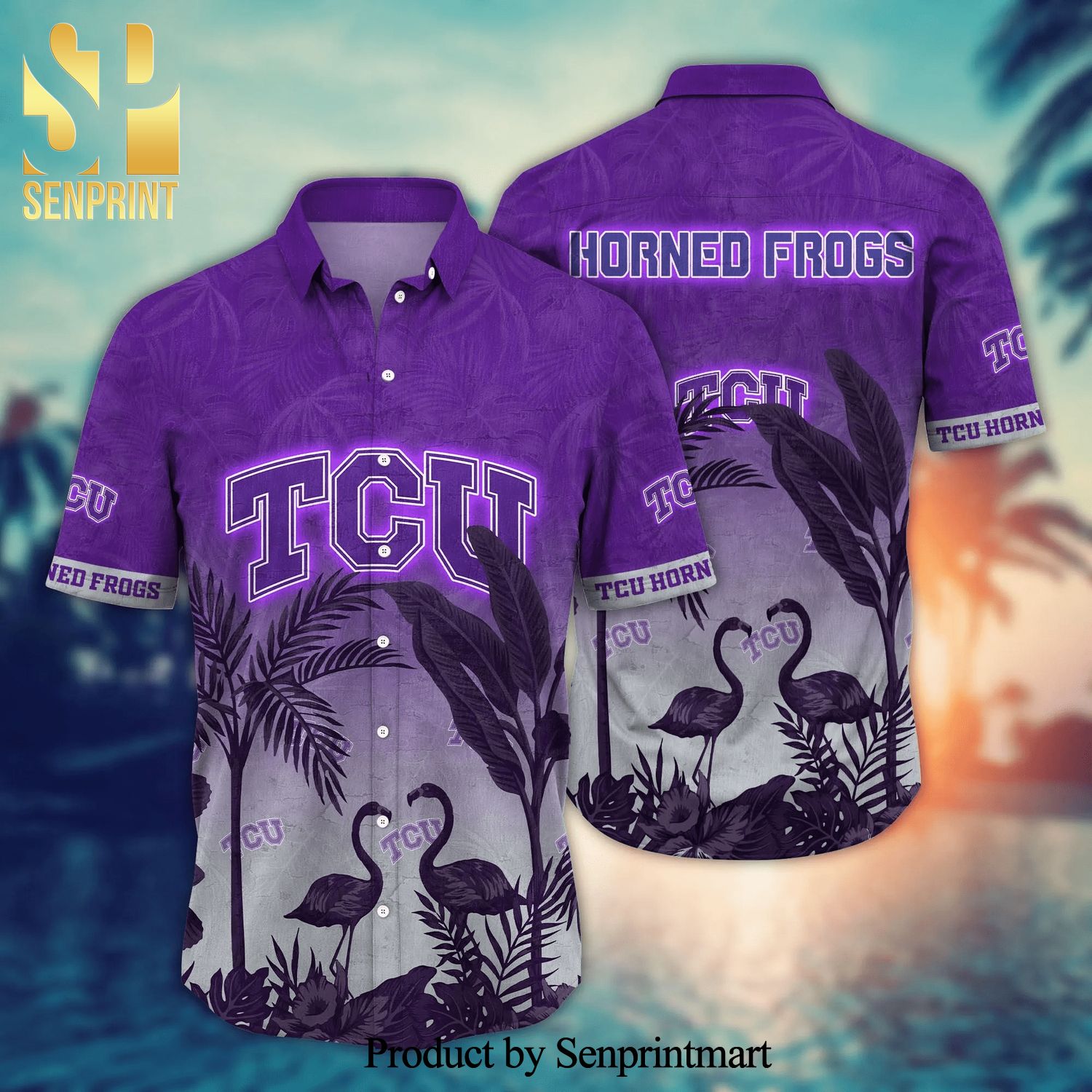 TCU Horned Frogs NCAA For Sports Fan Summer Hawaiian Style Shirt