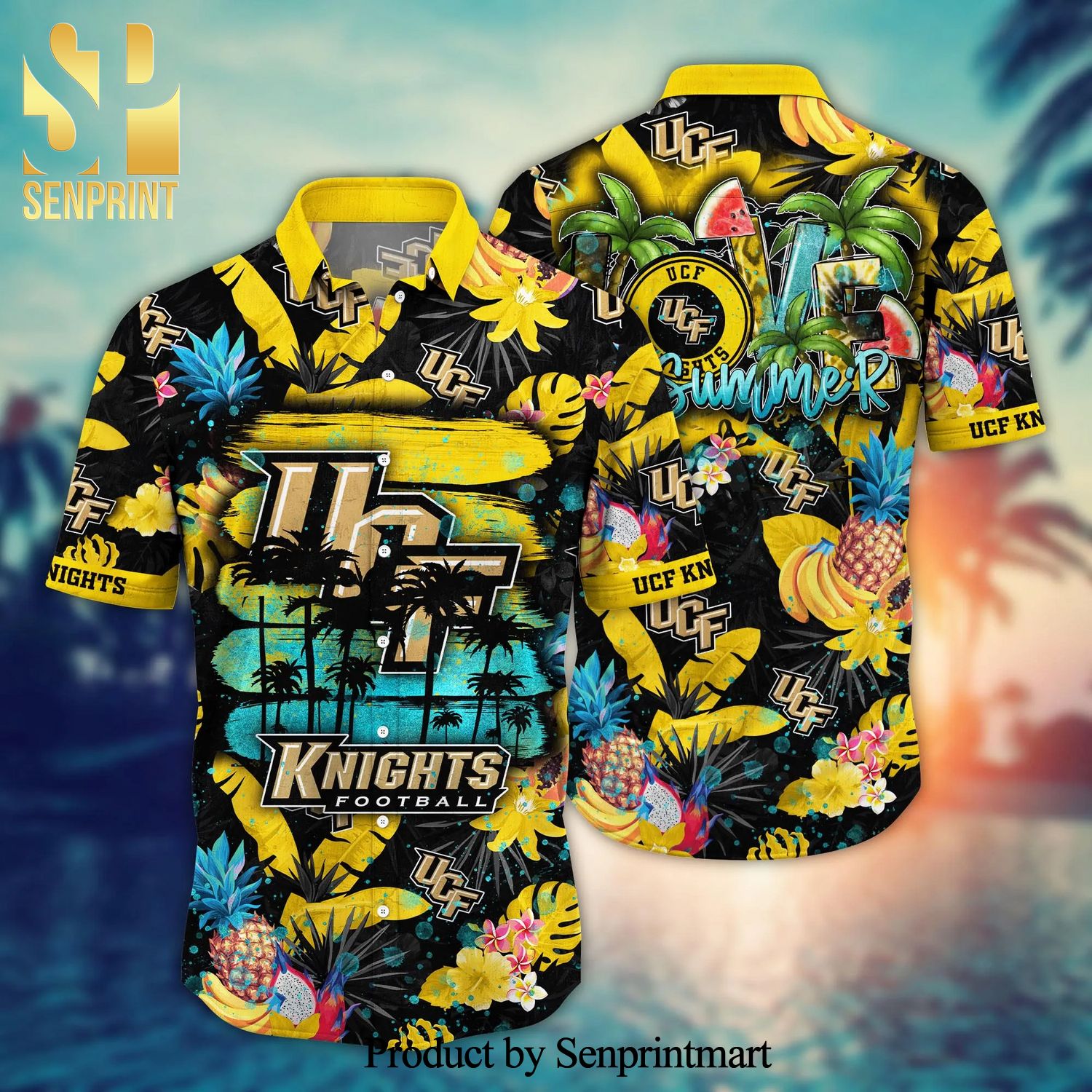 UCF Knights NCAA For Sports Fan Classic Hawaiian Beach Shirt