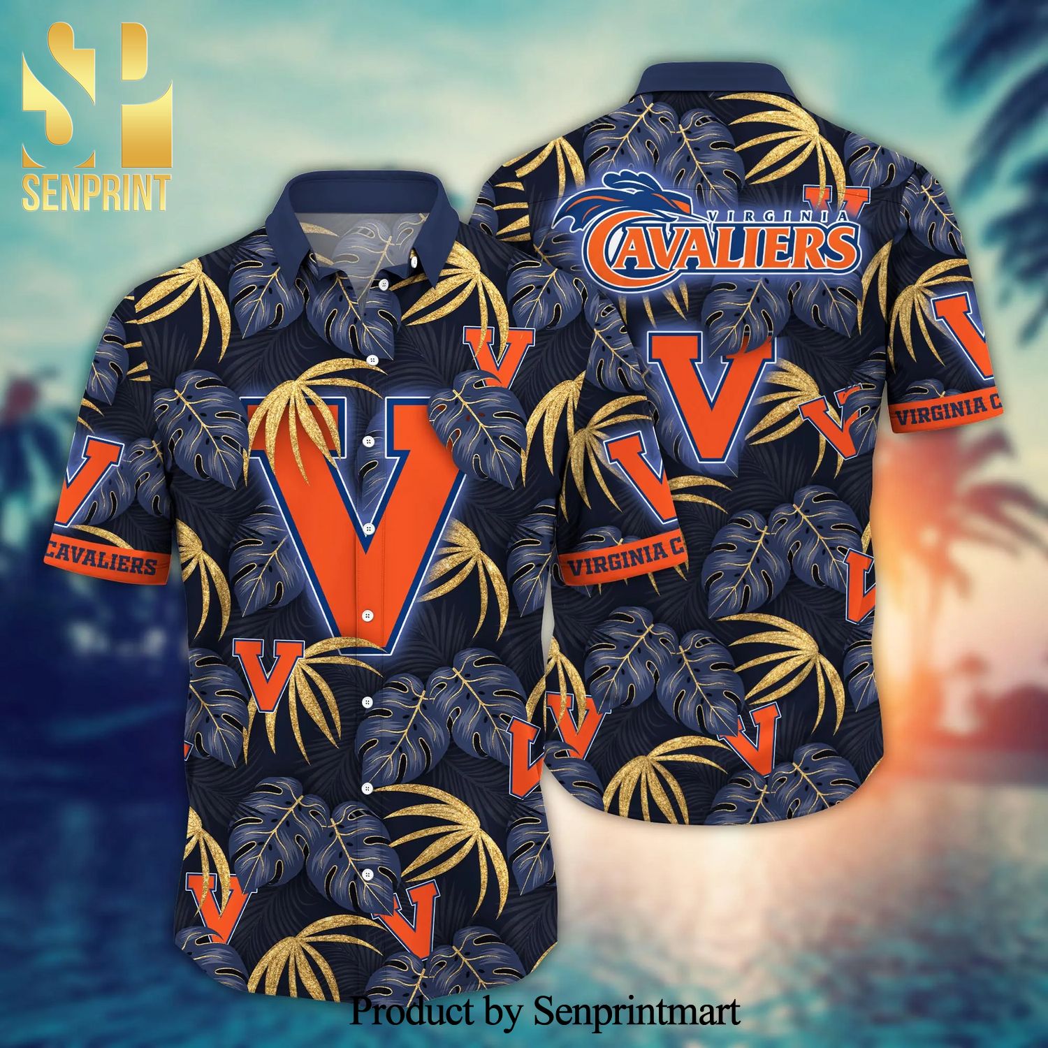 Virginia Cavaliers NCAA For Sports Fan All Over Printed Hawaiian Shirt