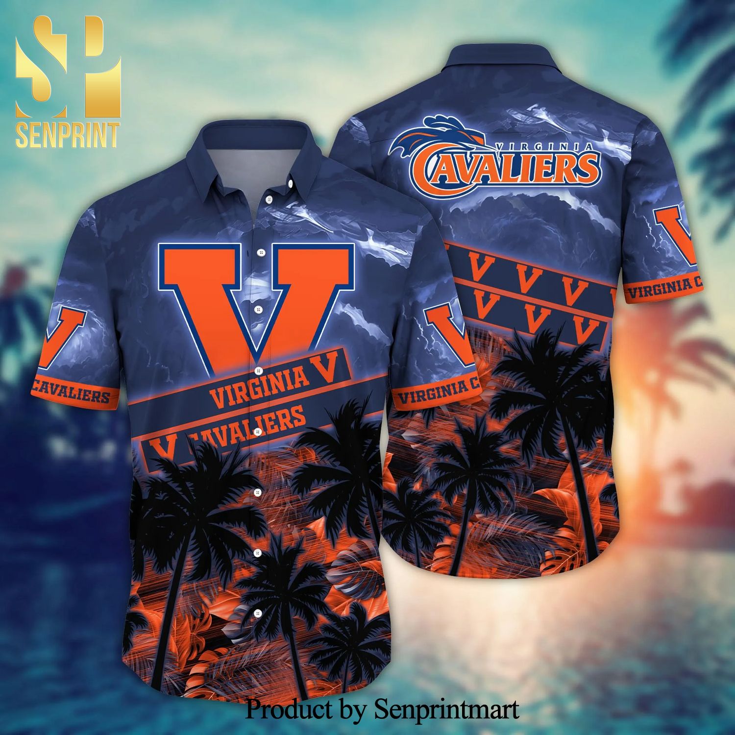 Virginia Cavaliers NCAA For Sports Fan Vacation Gift Hawaiian Beach Shirt