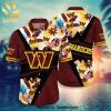 Washington Commanders NFL For Sports Fan Floral Hawaiian Shirt