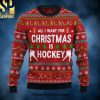 All I Want For Christmas Is Elephant Ugly Christmas Wool Knitted Sweater