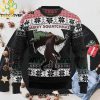 Amazing Horses Ugly Christmas Wool Knitted Sweater