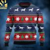 American Rottweiler Christmas Ugly Christmas Holiday Sweater