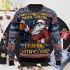 Bee Merry Xmas Ugly Xmas Wool Knitted Sweater