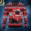 Black Cat Christmas Movie Ugly Christmas Holiday Sweater