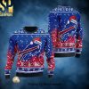 Buffalo Bills NFL American Football Team Cardigan Style Christmas Wool Knitted 3D Sweater