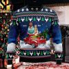 Eye Of Sauron Black Christmas Wool Knitted 3D Sweater