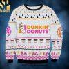 Dunkin Donuts Grinch Snow 3D Printed Ugly Christmas Sweater