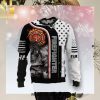 Firefighter Christmas Wool Knitted 3D Sweater