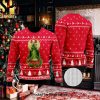 Folgers Grinch Snow Ugly Christmas Sweater