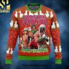 Folgers Grinch Snow Ugly Christmas Sweater