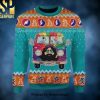 Funny Golf Lover Christmas Wool Knitted 3D Sweater