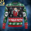 Geo Snowflake Tito’s Vodka Ugly Christmas Holiday Sweater