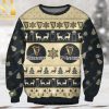 Guinness Ugly Xmas LV Wool Knitted Sweater
