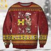 Hard Not Connect With People LOTR Lord Of The Ring Christmas Wool Knitted 3D Sweater