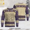 I m Chandler Friends TV Series Christmas Gift Ugly Christmas Wool Knitted Sweater