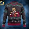 Leatherface Jason Voorhees Hannibal Lecter Horror Friends Christmas Wool Knitted 3D Sweater