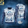 Busch Light Snow Christmas Gift For Lover Ugly Christmas Sweater