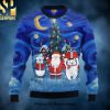 Christmas Begins With Christ Woolen Sweater Ugly Xmas Wool Knitted Sweater