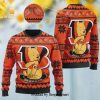 Cincinnati Bengals NFL American Football Team Cardigan Style 3D Printed Ugly Christmas Sweater