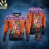 Clemson Tigers Custom Name and Number Ugly Christmas Sweater