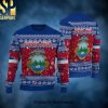 Costa Rica Football Ugly Christmas Sweater