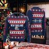 Crown Royal Ugly Knitted Christmas Wool Knitted 3D Sweater