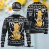 Official Funny Elf Christmas Ugly Wool Knitted Sweater